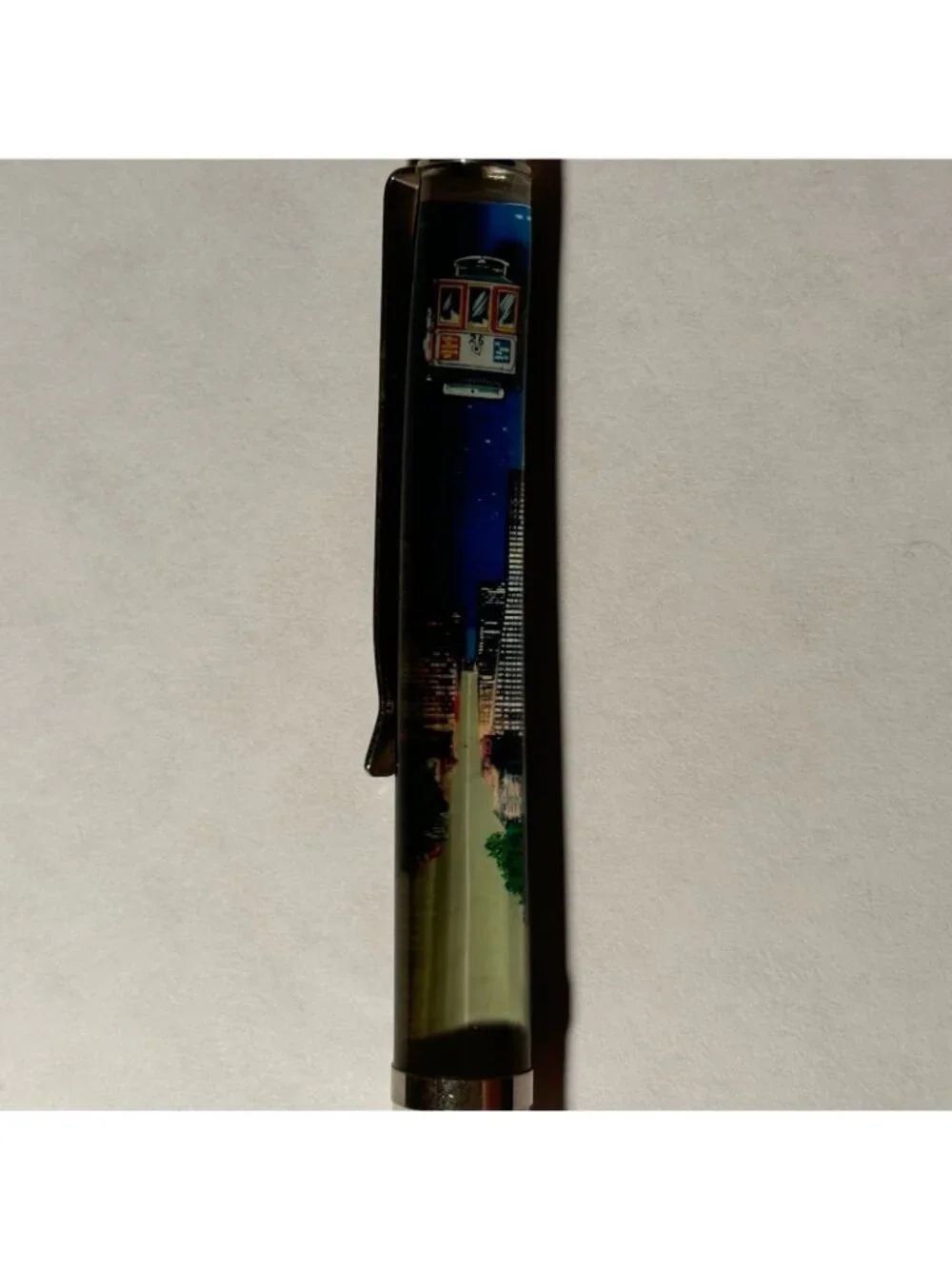 San Francisco California Floaty Pen Cable Car Moves by City Souvenir Promo Vtg